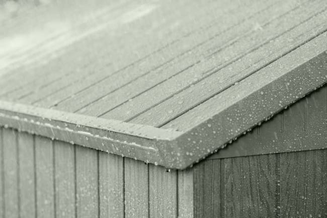 Сарай "Дарвин 4х4" (размеры 118 х 117 см), зеленый