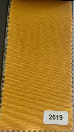 Зонт пляжный профессиональный Ø2.5 м Kiwi Clips белый, желтый Ø2500 мм