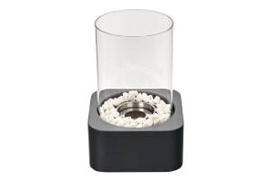 Биокамин настольный "SQUARE", 17x17x25,5 см, из металла, стекла Биокамин настольный "SQUARE", 17x17x25,5 см, из металла, стекла