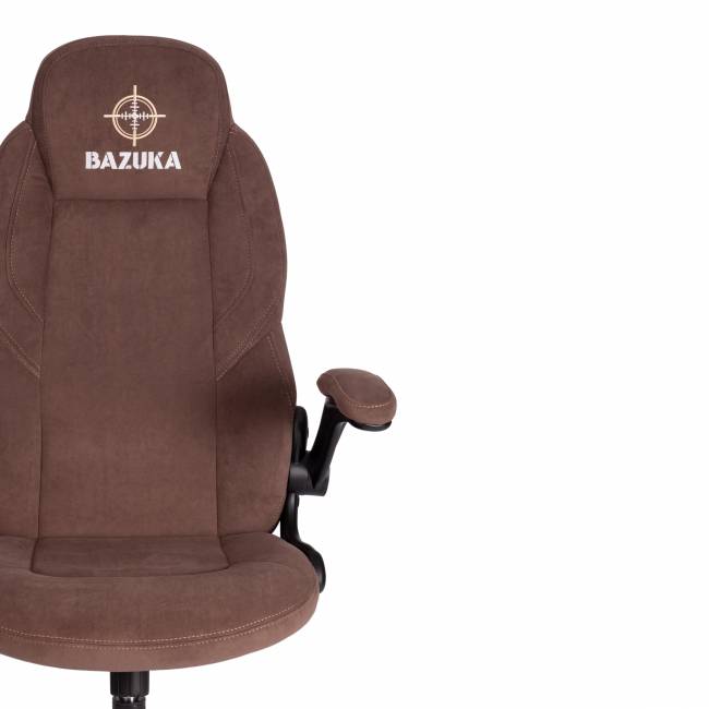 Кресло BAZUKA флок , коричневый, 6 Кресло BAZUKA флок , коричневый, 6