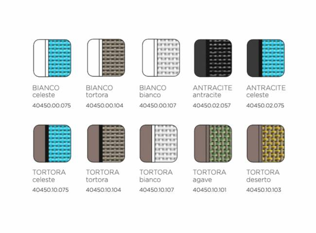 Шезлонг-лежак пластиковый Atlantico тортора 1720-2040х700х350 мм