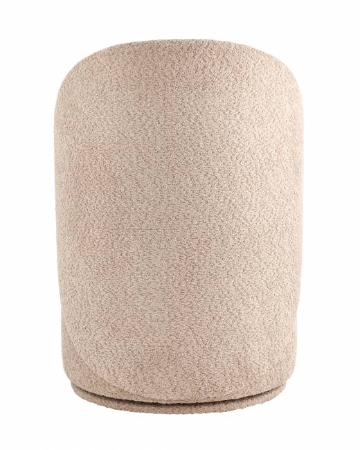 Пуф Loreen вращающийся букле капучино