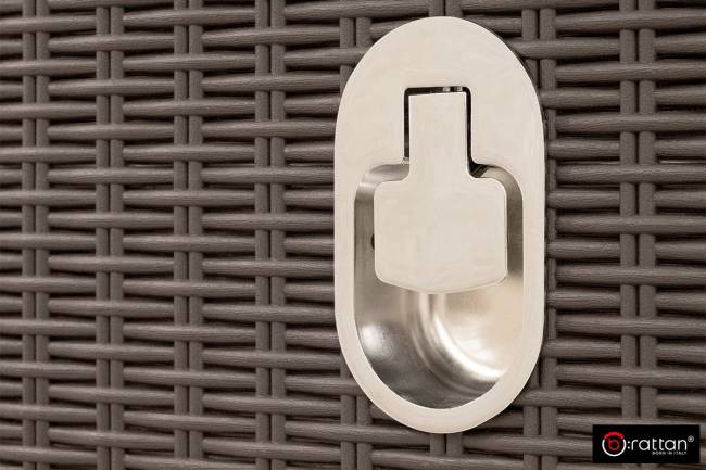 Комплект уличной мебели MANCHESTER SET 2, цвет венге Комплект уличной мебели MANCHESTER SET 2, цвет венге