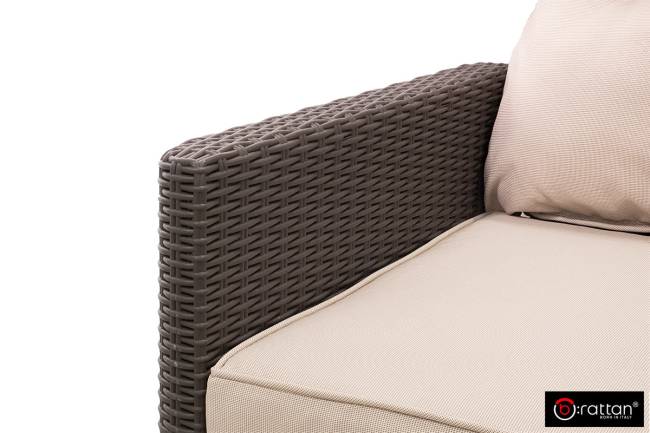 Комплект уличной мебели MANCHESTER SET 2, цвет венге Комплект уличной мебели MANCHESTER SET 2, цвет венге