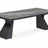 Керамический стол Керамический стол Денхольм 240(300)х100х75 mosco nero matt / черный
