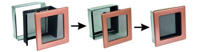 17x37 Venus графитовая с жалюзи