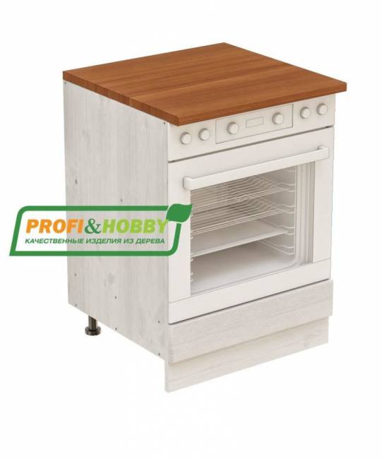 Тумба под духовку 600 х 560 х 720 сосна, бесцветный лак Тумба под духовку 600 х 560 х 720 сосна, бесцветный лак