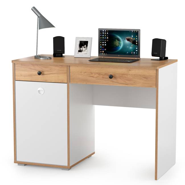 Мебель для детской комнаты для двоих детей Вуди № 30 цвет белый премиум/дуб крафт золотой Мебель для детской комнаты для двоих детей Вуди № 30 цвет белый премиум/дуб крафт золотой