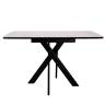Стол DikLine DB110 Хромикс белый/опоры черные