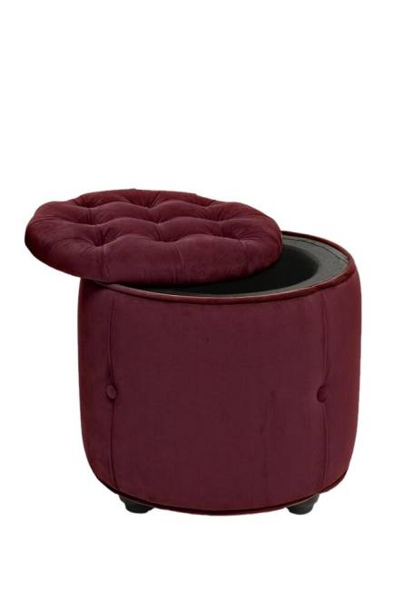 Пуф Фрио бордовый