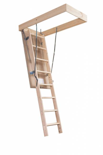 Чердачная складная лестница Eurolight 120х60 Чердачная складная лестница Eurolight 120х60