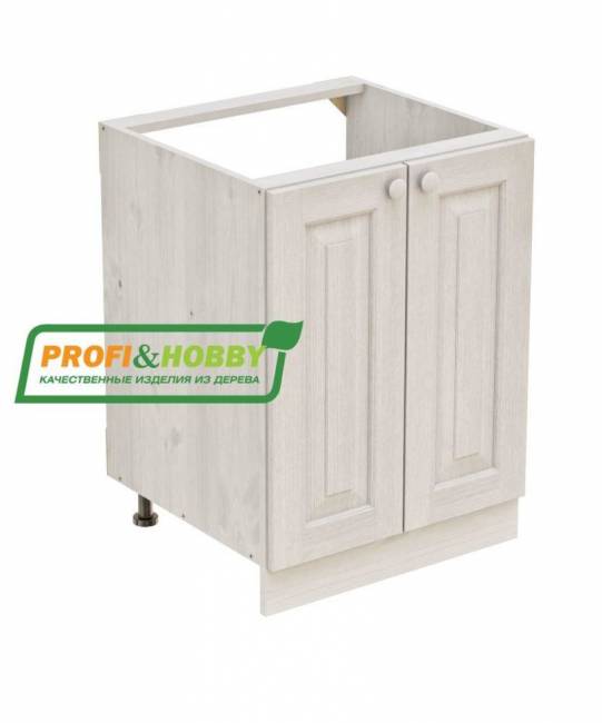 Тумба мойка 600 х 560 х 720 сосна, без покраски Тумба мойка 600 х 560 х 720 сосна, без покраски