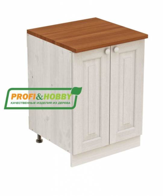 Тумба мойка 600 х 560 х 720 сосна, без покраски Тумба мойка 600 х 560 х 720 сосна, без покраски