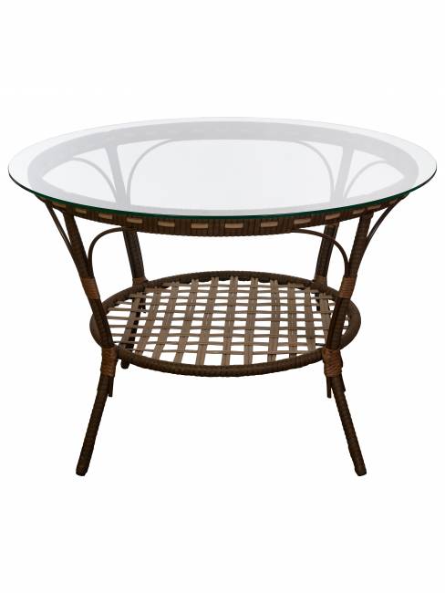 Комплект из искусственного ротанга Java (Ява)-6 (цвет: Орех) Комплект из искусственного ротанга Java (Ява)-6 (цвет: Орех)