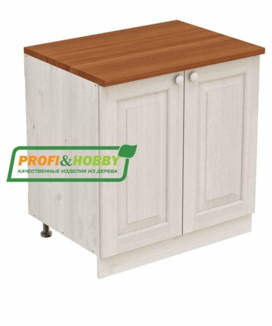 Тумба мойка 800 х 560 х 720 сосна, бесцветный лак Тумба мойка 800 х 560 х 720 сосна, бесцветный лак