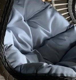 Подвесное кресло из иск. ротанга AFM-810G, серый, серая подушка Подвесное кресло из иск. ротанга AFM-810G, серый, серая подушка