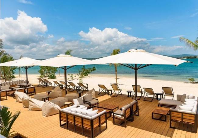 Зонт профессиональный телескопический 4х4 м Leonardo Telescopic антрацит, слоновая кость 4000х4000 мм