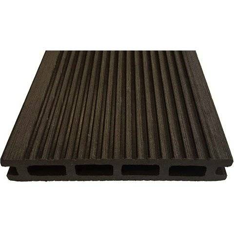 Террасная доска DARVOLEX шовная, 150*23,5*4000 мм, венге