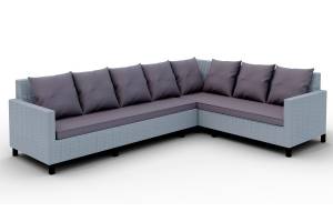 MOKKA BELLA диван угловой, серый