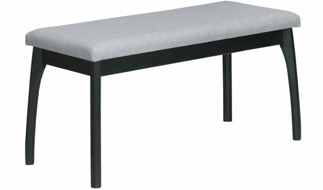 Банкетка Лина, мягкая, Венге/Серый Банкетка Лина, мягкая, Венге/Серый