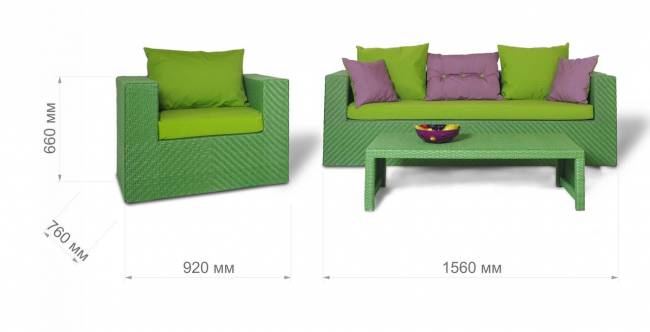 Комплект мебели МЭРИЛЕНД