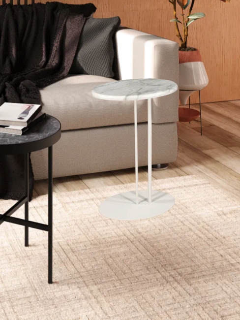 Журнальный интерьерный столик М015.2Д70 Торос черный 