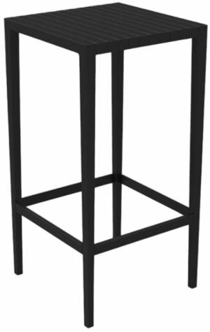 Стол пластиковый барный Spritz Basic черный 500x500x1000 мм