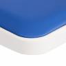 Стул складной FOLDER (mod. 3022G) каркас: металл, сиденье/спинка: экокожа, 46.5 х 47.5 х 79 см, blue (синий) / white (белый) (Комплект из 6 шт.) синий, белый каркас: металл, сиденье/спинка: экокожа