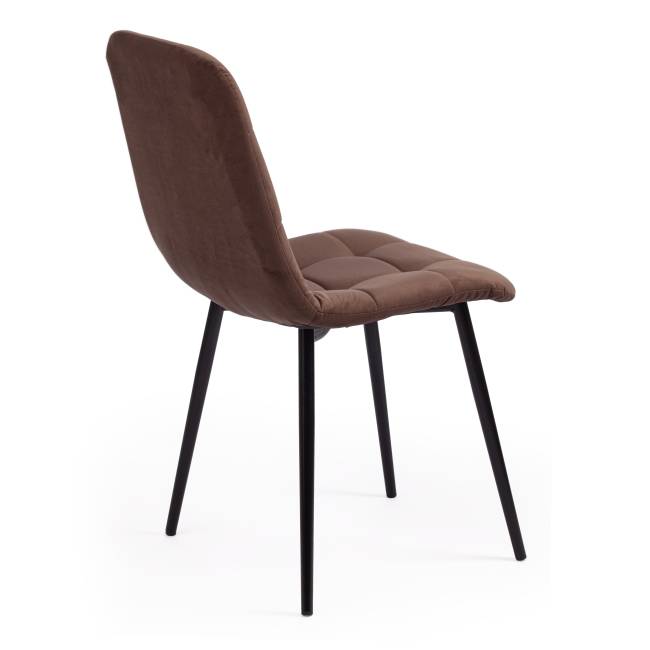 Стул Чилли Макс/Chilly Max (1шт.в упаковке) велюр/металл, 45х54х90см, коричневый 09/черный коричневый 09/черный Велюр/металл Стул Чилли Макс/Chilly Max (1шт.в упаковке) велюр/металл, 45х54х90см, коричневый 09/черный коричневый 09/черный Велюр/металл