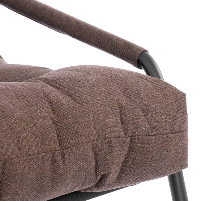 Диван Ergo/Эрго рогожка, коричневый, 3М7-147 коричневый рогожка