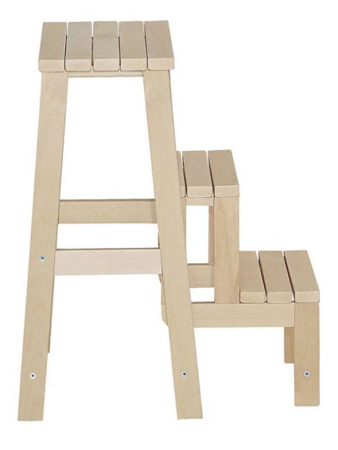 Табурет- стремянка лак