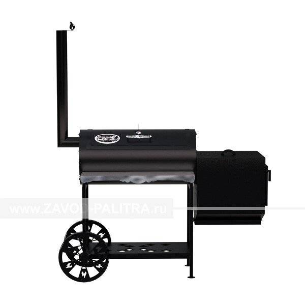 Гриль-Смокер казан XL, из стали толщиной 5 мм в термостойкой покраске Гриль-Смокер казан XL, из стали толщиной 5 мм в термостойкой покраске