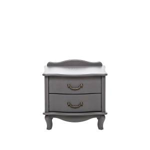 Тумба прикроватная Leset "Джульетта" (2 ящ.) Серый ясень
