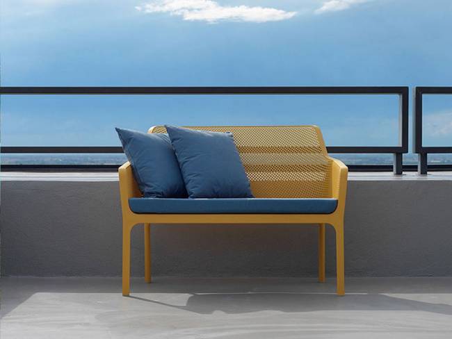 Подушка для дивана Net Bench деним 535х1055х70 мм