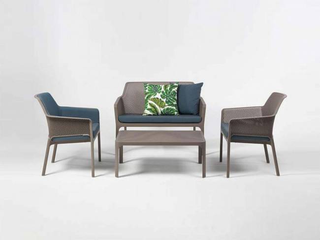 Подушка для дивана Net Bench деним 535х1055х70 мм