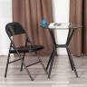 Стул складной FOLDER (mod. 3023(II)) металлический, 46,5 x 48 x 75, (Black) (Комплект из 6 шт.) черный Стул складной FOLDER (mod. 3023(II)) металлический, 46,5 x 48 x 75, (Black) (Комплект из 6 шт.) черный