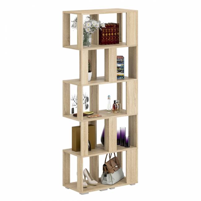 Комплект их 2-х стеллажей цвет дуб сонома