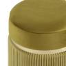 Пуф Миранда с ящиком велюр оливковый
