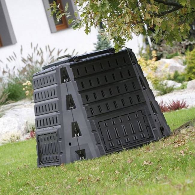 Компостер Prosperplast Biocompo 500 л черный (простая упаковка) Компостер Prosperplast Biocompo 500 л черный (простая упаковка)