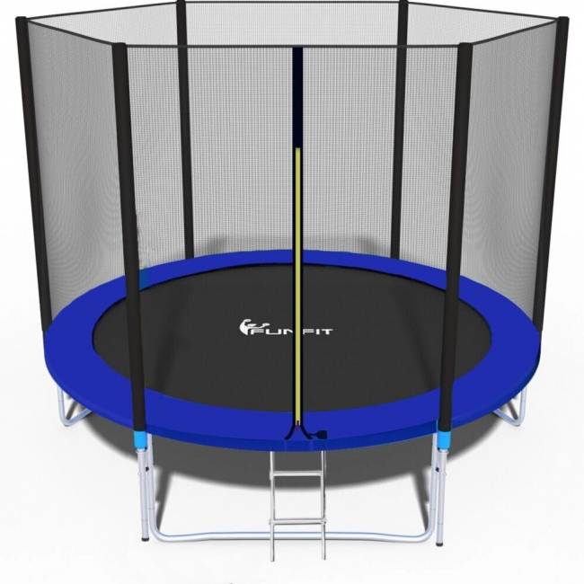Батут "FunFit 8 FT 252 см PRO", синий