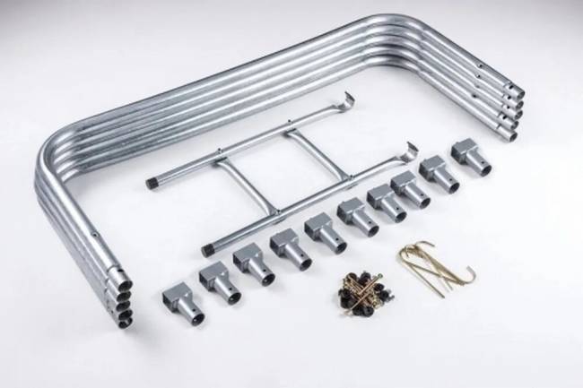 Батут "FunFit 8 FT 252 см PRO", синий