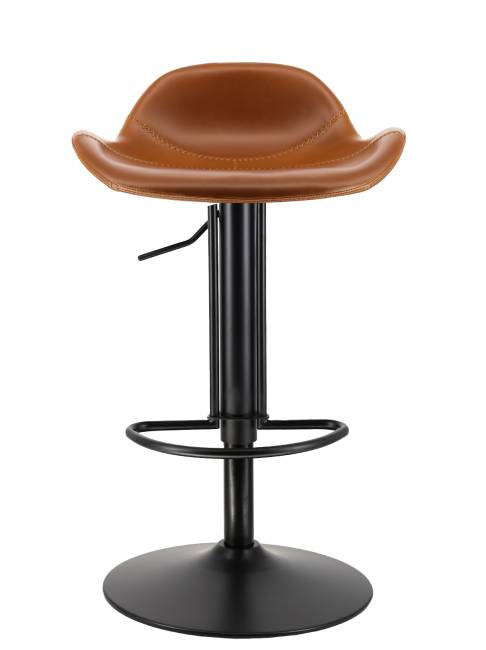 Барный стул Everprof Glory (Глори) Экокожа Коричневый