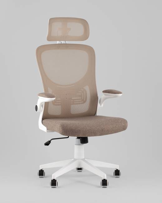 Кресло офисное TopChairs Airone бежевый ткань Кресло офисное TopChairs Airone бежевый ткань