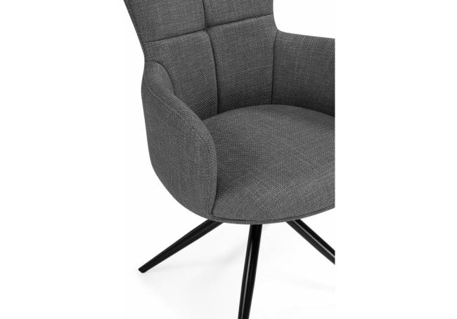 Atlanta 1 крутящийся серый / черный