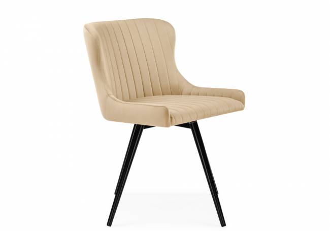 Хабри крутящееся бежевый / черный глянец