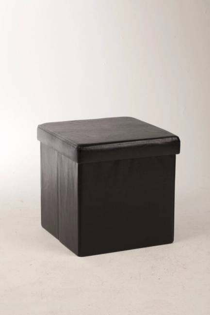 Пуф ПФ-9 (раскладной) черный