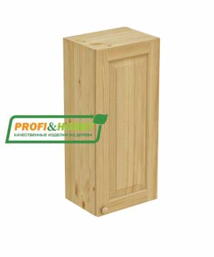 Шкаф навесной 450 х 300 х 900 филенка, сосна, без покраски Шкаф навесной 450 х 300 х 900 филенка, сосна, без покраски