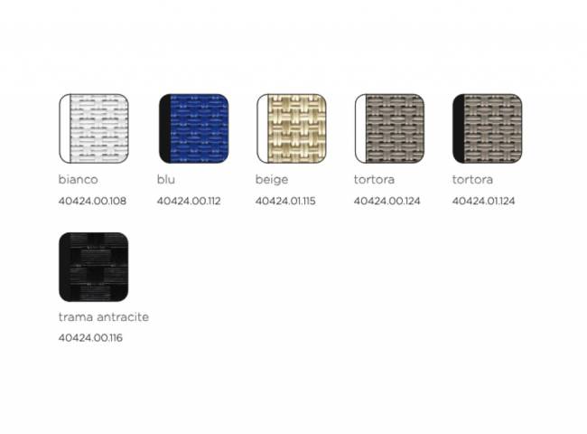 Ремкомплект к лежаку Ricambio Alfa-Omega белый, бежевый Ремкомплект к лежаку Ricambio Alfa-Omega белый, бежевый