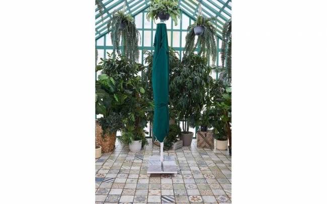 Зонт "MISTRAL 300", квадратный, зеленый