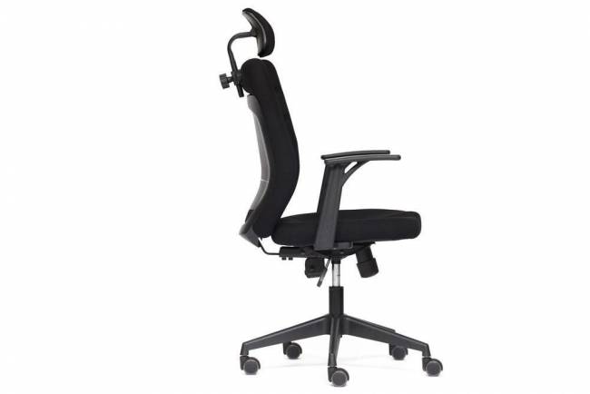 Кресло офисное «Кара-1» (Kara-1 black) (Чёрная ткань)